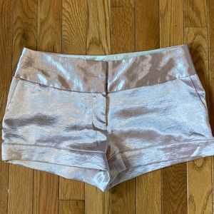 Champagne pink shorts